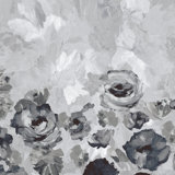 Julie Feels Home Glitter/Shimmer Paeonia Flowers and Plain Twinwall Design 4-panel Wall Mural