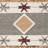 Bakerhill Hand Knotted Wool/Cotton Southwestern Rug in Ivory/Gray-200759667