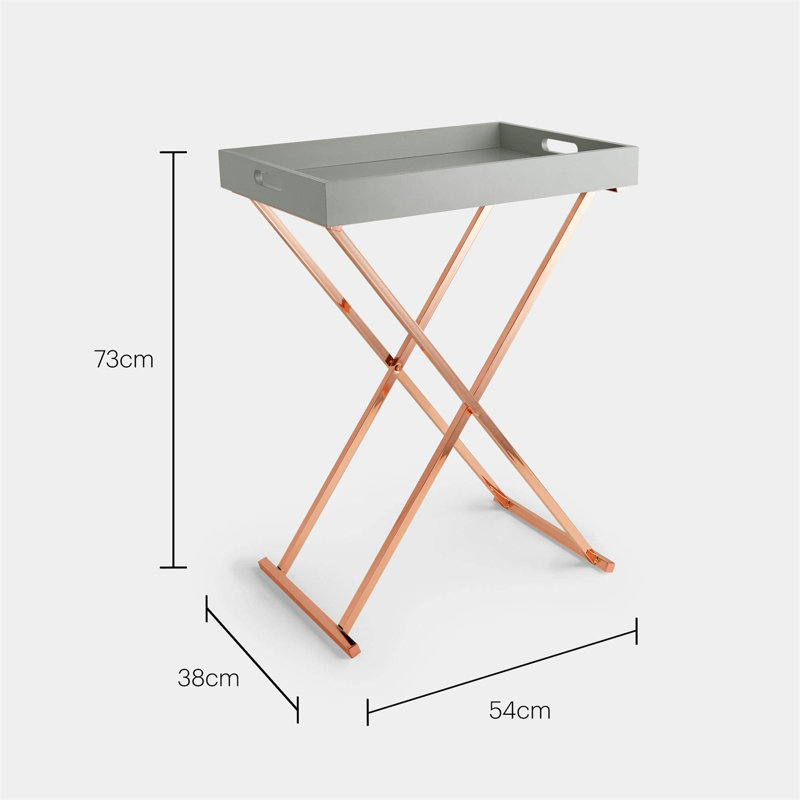 Kynlee Tray Top Frame End Table