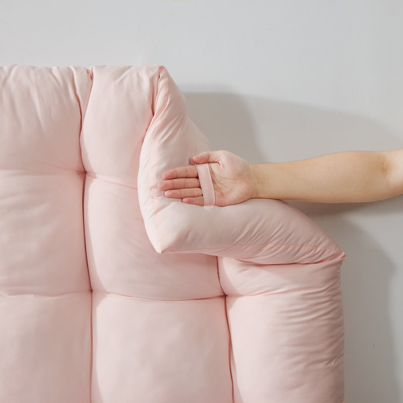 Rainha - Coussin de dossier capitonné Puffy, Pêche