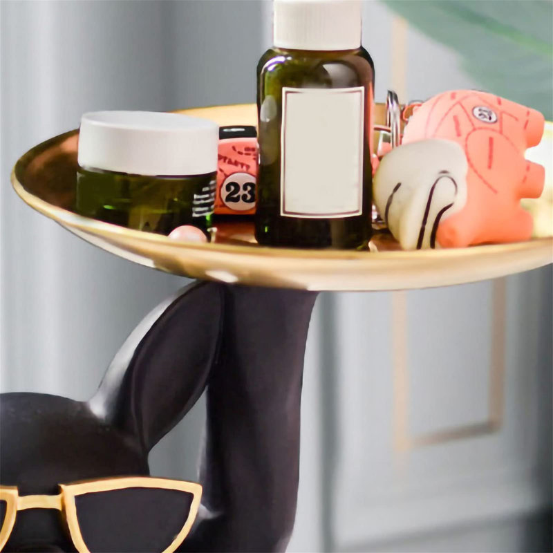 Resin Wall Organizer with Key Hooks