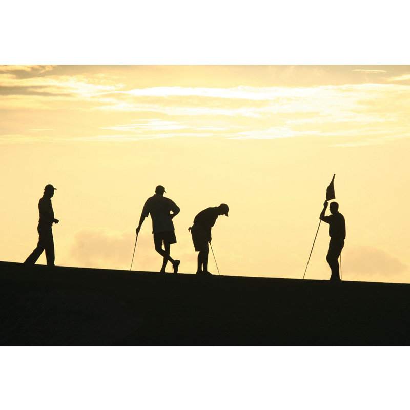 Adhésif décoratif golf silhouettes, 40 po x 60 po