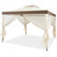 Abri de jardin pour jardin L 10 pi. D Pavillon de jardin en acier-53453012