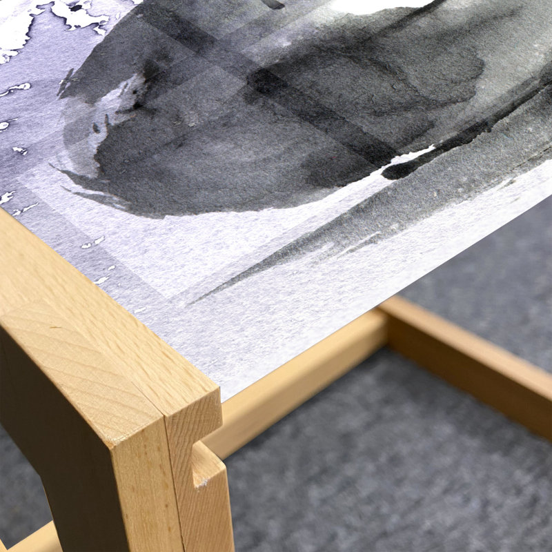 Hastyar Sled Coffee Table, 40cm H x 74cm W x 62cm D