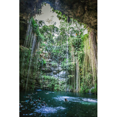 Burgettstown Burgettstown Ik Kil Cenote, Mexico by Gappino - Wrapped Canvas Print