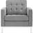 Loft Upholstered Fabric Armchair-23593004