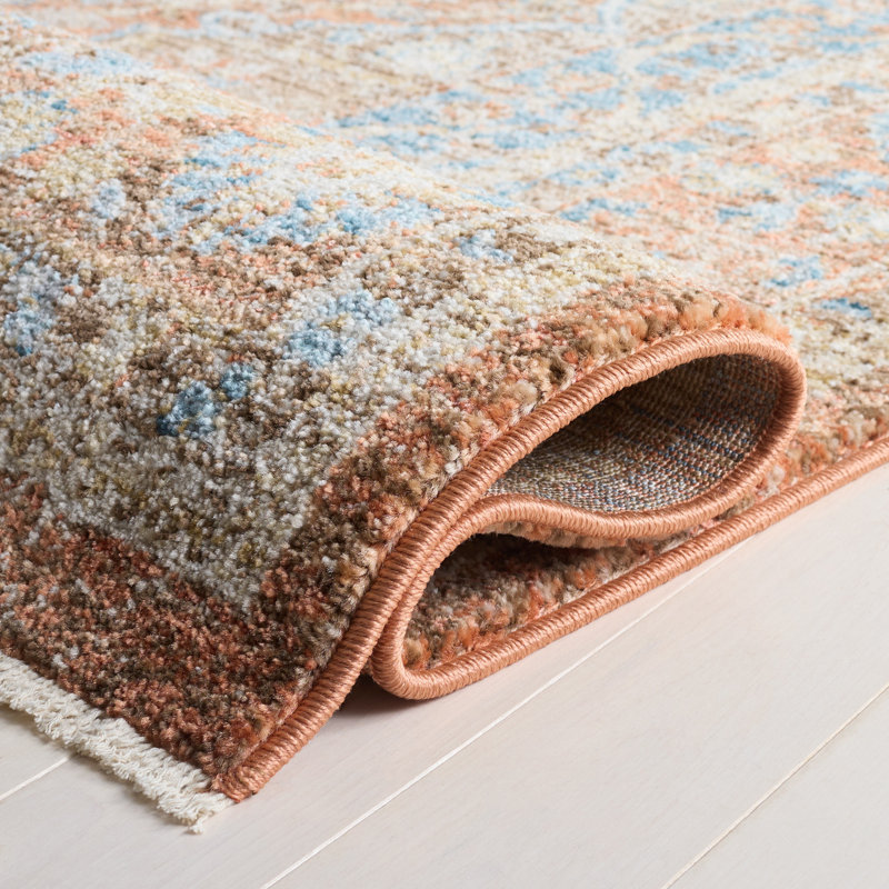 Broomhedge Bijar Performance Oriental Rug, Square 8'