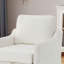 Fauteuil demi-tonneau rembourré avec coussin amovible-114198600
