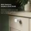 Poignée de meuble ovale moderne Mid-Century ROUS - Poignée de tiroir en aluminium, blanc (1 compte) -90840679