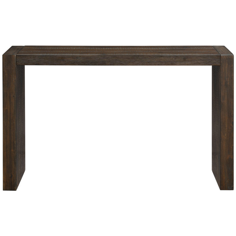 Console de 54 po en bois massif pour une utilisation durable 54 po