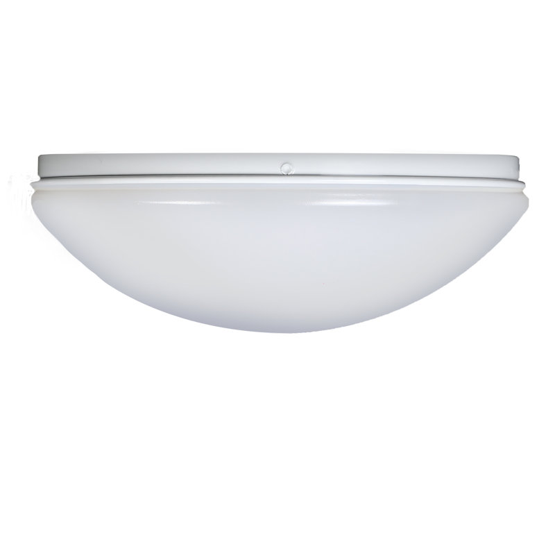 Plafonnier encastré à 1 lumière DEL, H 3,94 po x l 3,94 po x P 10,8 po