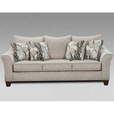 Camero Fabric Pillowback Sofa