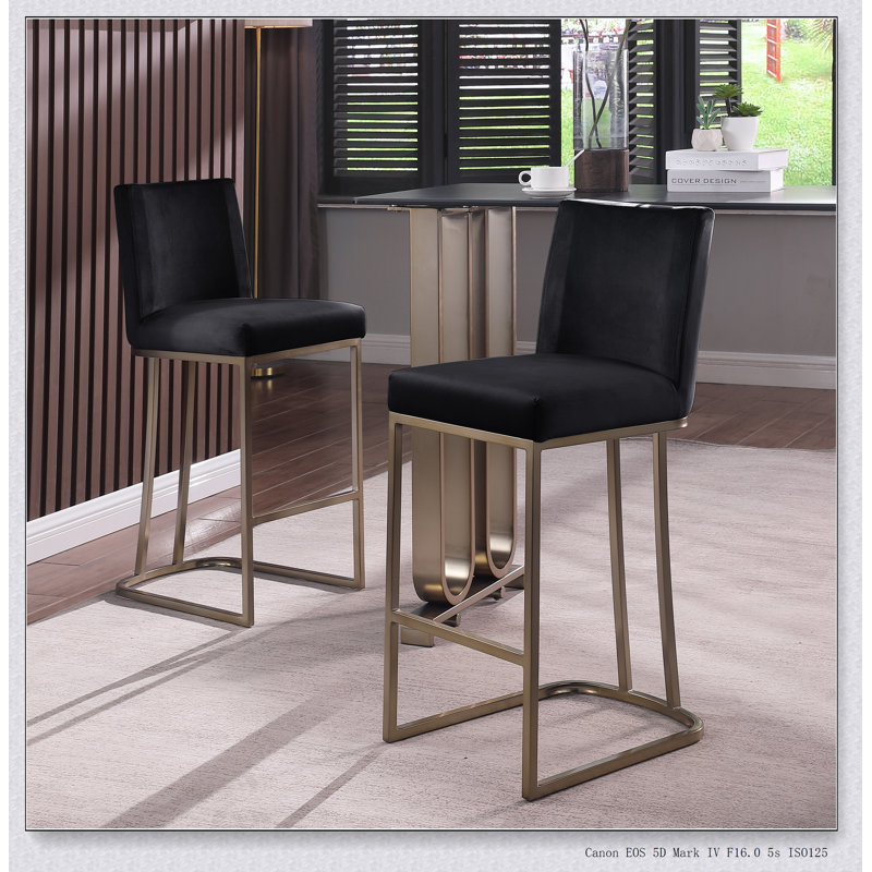 Ensemble de 2 tabourets de bar avec tabourets de bar 26 po