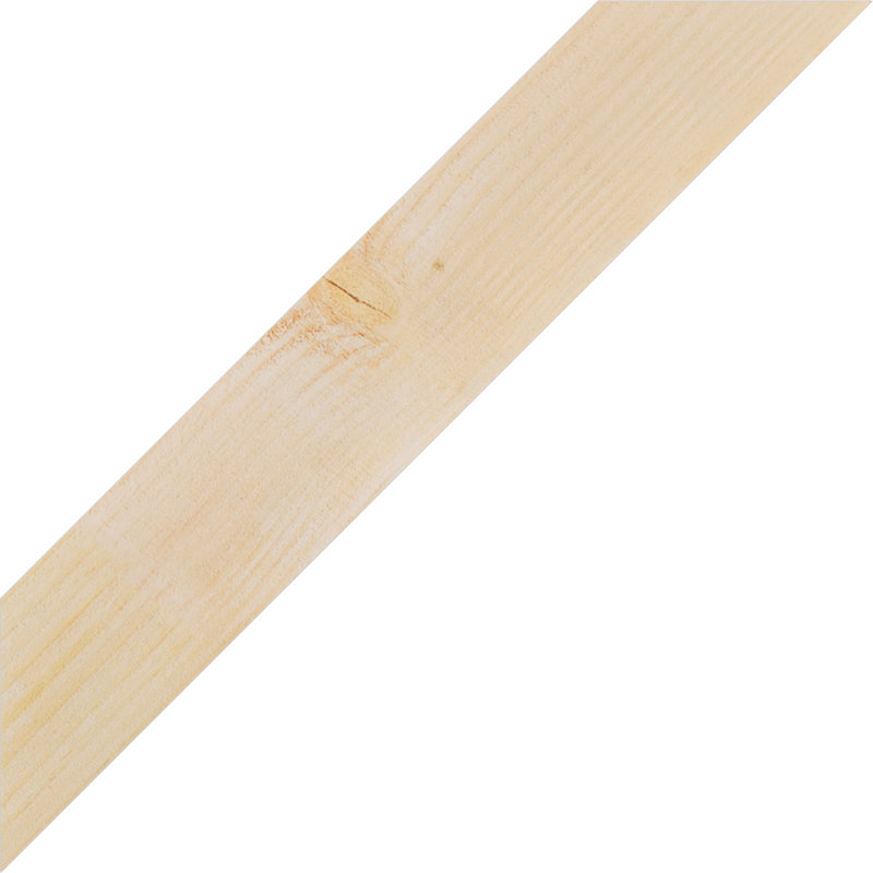 Attelle de genou traditionnelle, Douglas (sciage brut), H 18 po x l 4 po x P 18 po