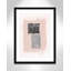 " Pink, Black And Silver Shimmer II " by Casa Fine Arts-93750817-93750818