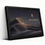 «Sand Dunes Under Red Moon And Night Holds Fire», art mural sur toile-133552386
