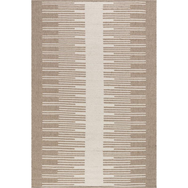 Tapis réversible en laine Drift, Rectangle 9 pi 6 po x 13 pi 6 po