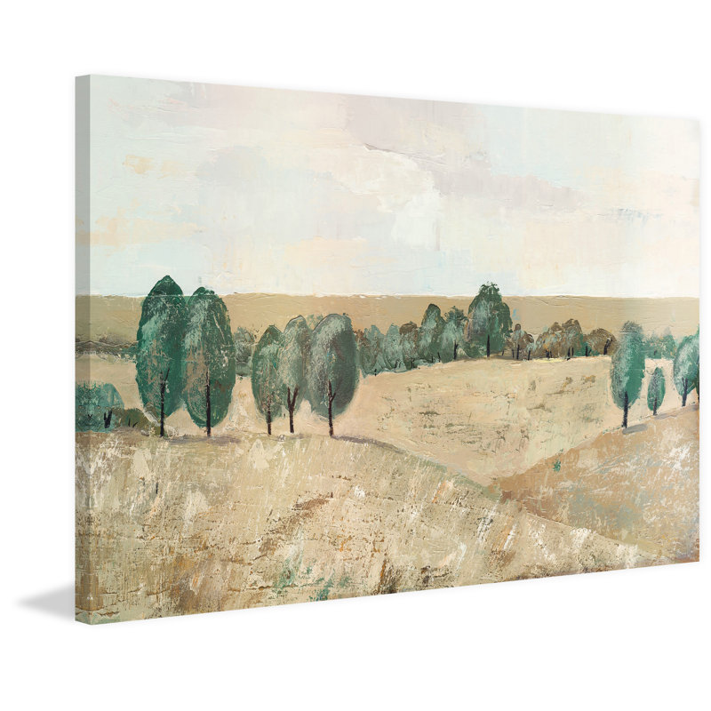 Mountain Forests by Parvez Taj - 1 Piece Wrapped Canvas Painting, 20cm H x 30cm W x 3.81cm D