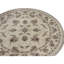 High-Quality Hand-Knotted Ivory Area Rug