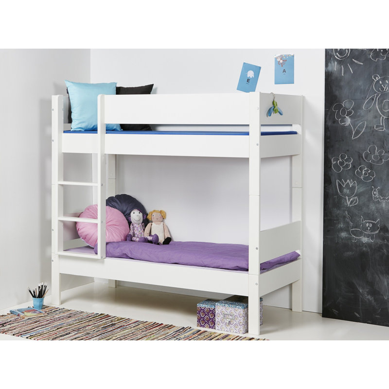 Hettie Bunk Bed with Built-in Ladder Included