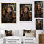 Tribu africaine Sanbushmen Southern I_African Tribes Wall Art Living Room-650561877