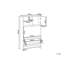 12 Pair Shoe Storage Cabinet