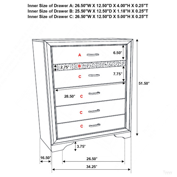 Dimensions du produit