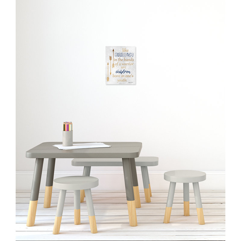 Impression sur papier pour enfants, H 14 po x l 11 po x P 1,5 po, Canevas