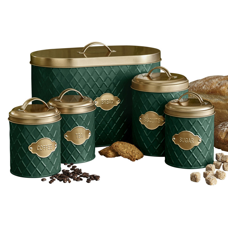 Stainless Steal Canister - Set of 5