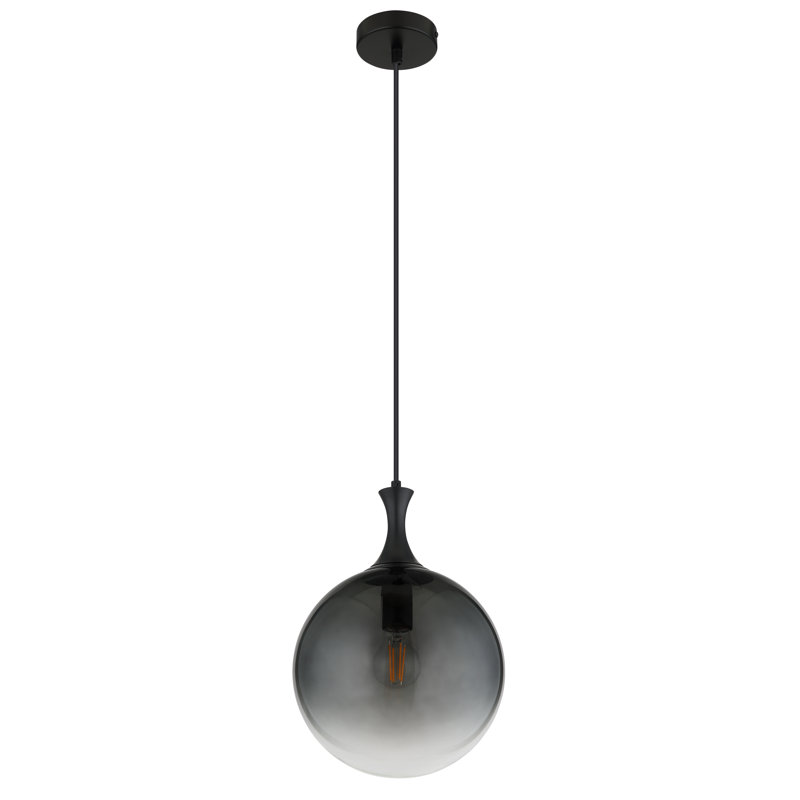 1 - Light Matte Black Pendant