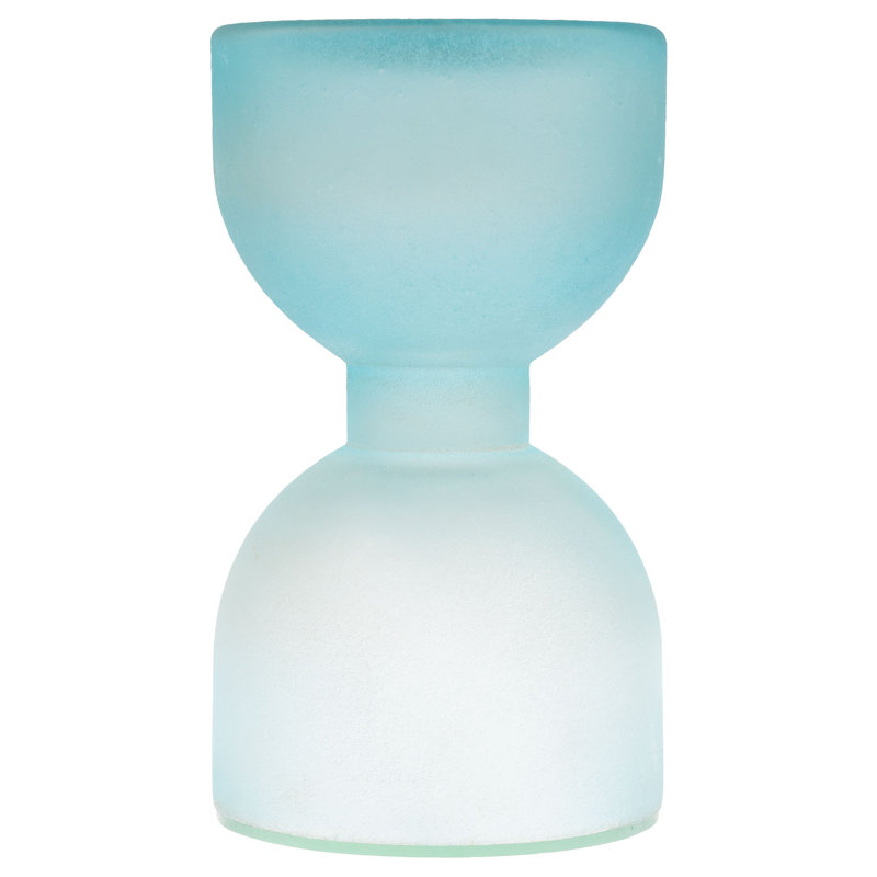 CAPRICIO CANDLESTICKS MEDIUM (S23), 3.76" H x 6.26" W x 3.76" D