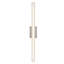 Garland 36-in Black dimmable LED Wall Sconce-1385021513