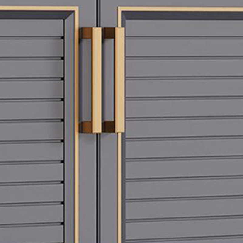 Drak Gray Aluminum Shoe Storage