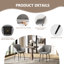 Ohio Modern Upholstered Dining Chairs with Metal Legs-196011014-183705877