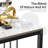 High-End Marble Console Table Modern Sofa Side Table For Entryway-970399856