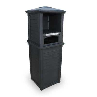 Tillett 24 Gallon Plastic Towel Valet