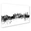 « calgary canada horizon », impression sur toile tendue encadrée-22538702