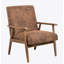 25.38'' Wide Wood Frame Armchair-799658883