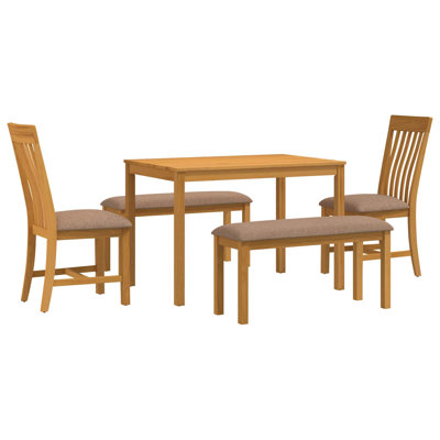 Oak Solid Wood Dining Set