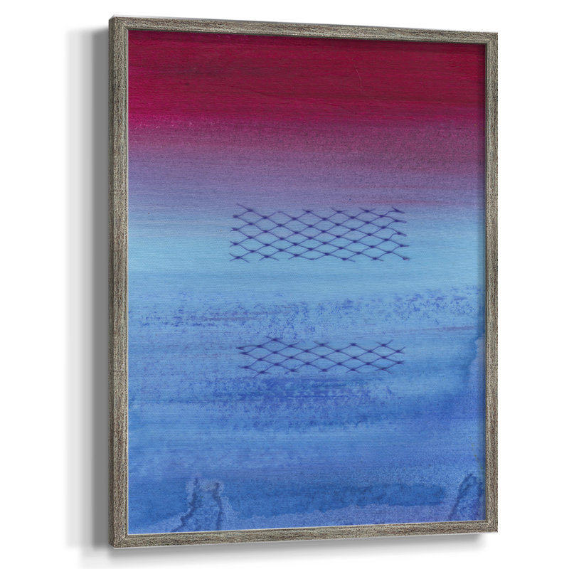 Gently Oppose II Framed Print - Solid Wood, 21" H x 17" W
