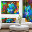 « color 3d explosion », reproduction d’impression sur toile tendue-29507506