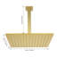Motif à 1 jet de 2,5 GPM et 11,8 po Pomme de douche fixe au plafond avec bras de douche -111875545