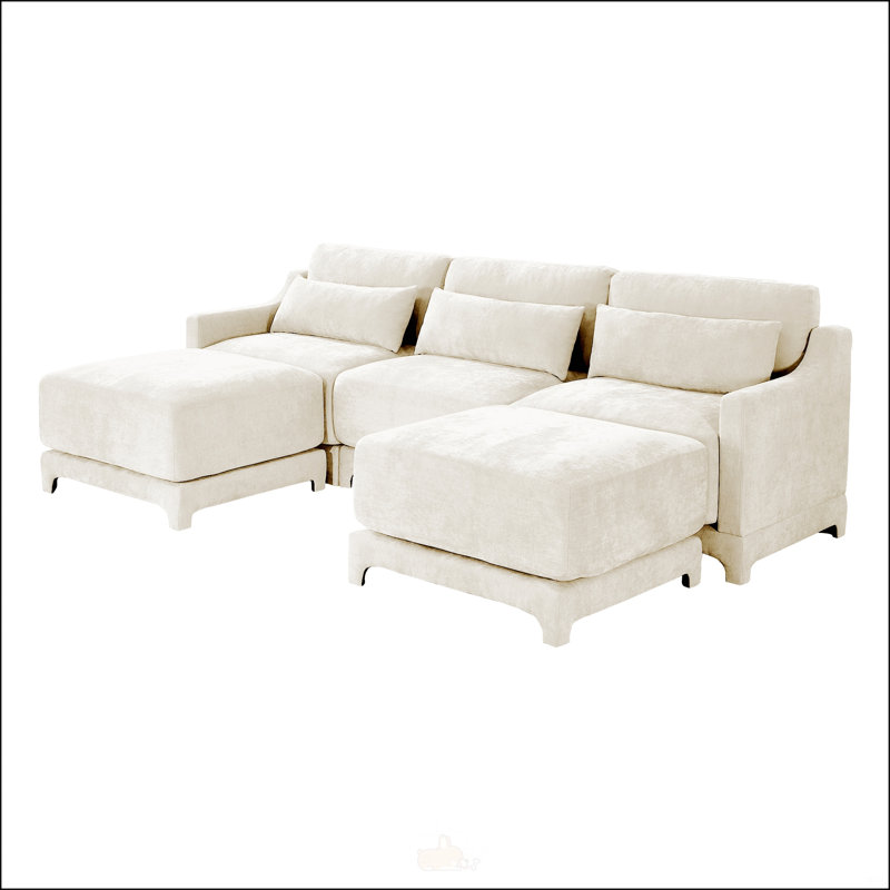 Three-Seater Sofa, Beige