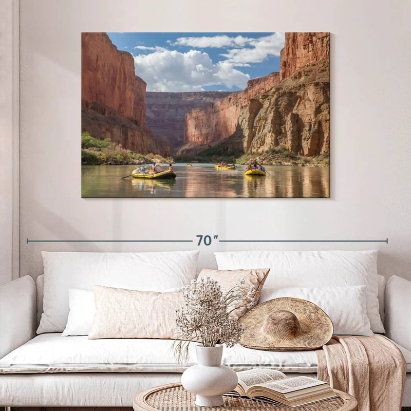 Grand Canyon Rafting en eau vive, H 32 po x l 48 po