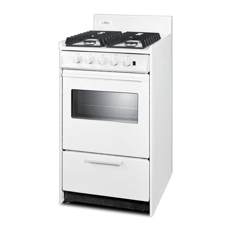 Summit Appliance 20 Inches Wide Sealed Burners Gas RAnges | Wayfair