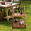 Solid Wood Bar Cart