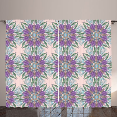 Semi Sheer Curtain Pair