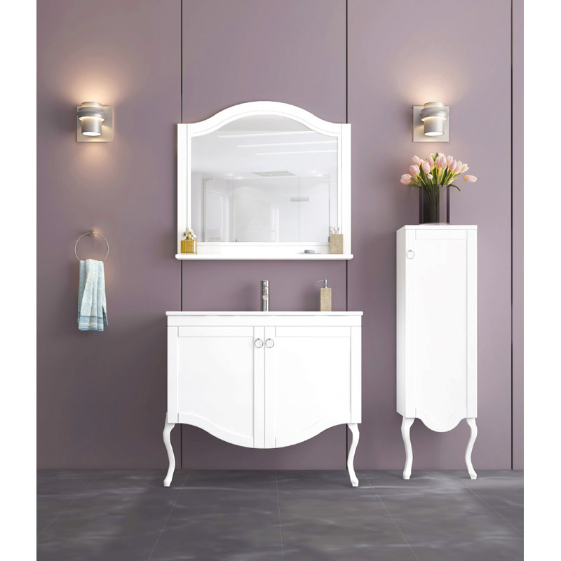 40" W x 20" D x 35" H Single Bathroom Vanity