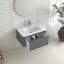 Armoire de salle de bain murale avec tiroir 30 po-207674851