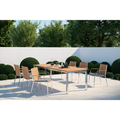 Outdoor Furniture Monterey 7 Piece Dining Set with 96 in. Table